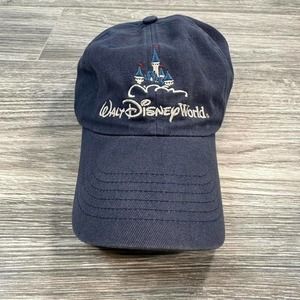Y2K 2000-2004 Navy Blue Disney Hat "Where dreams come true" Disney World Cap
